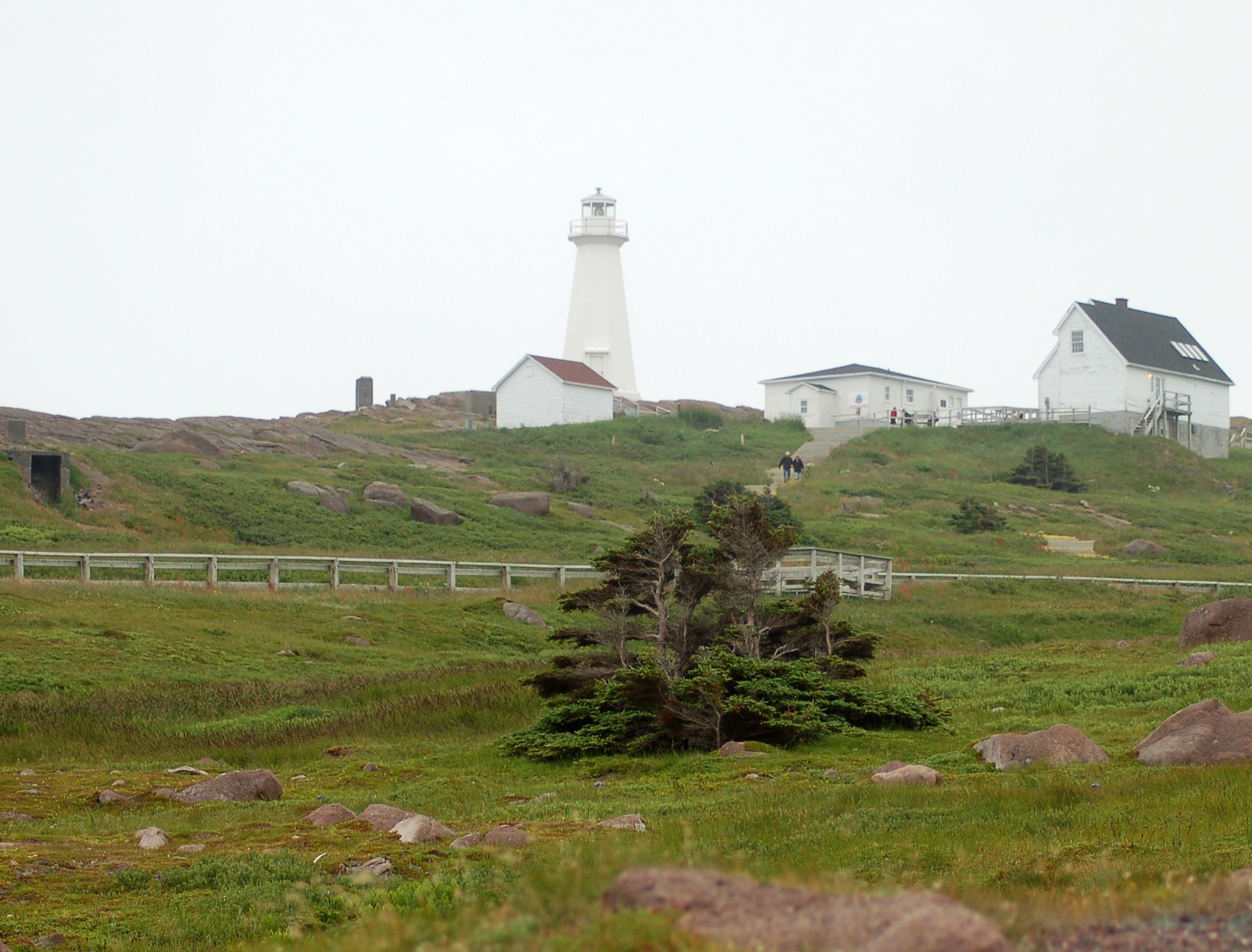 Cape Spear lighthouse at the easternmost point near St. John's, Newfoundland and Labrador